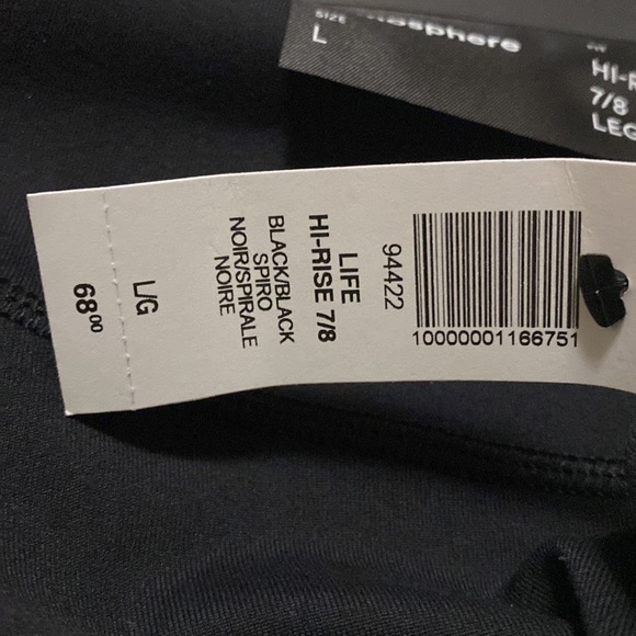 NWT TNA 7/8 black leggings - Picture 4 of 4